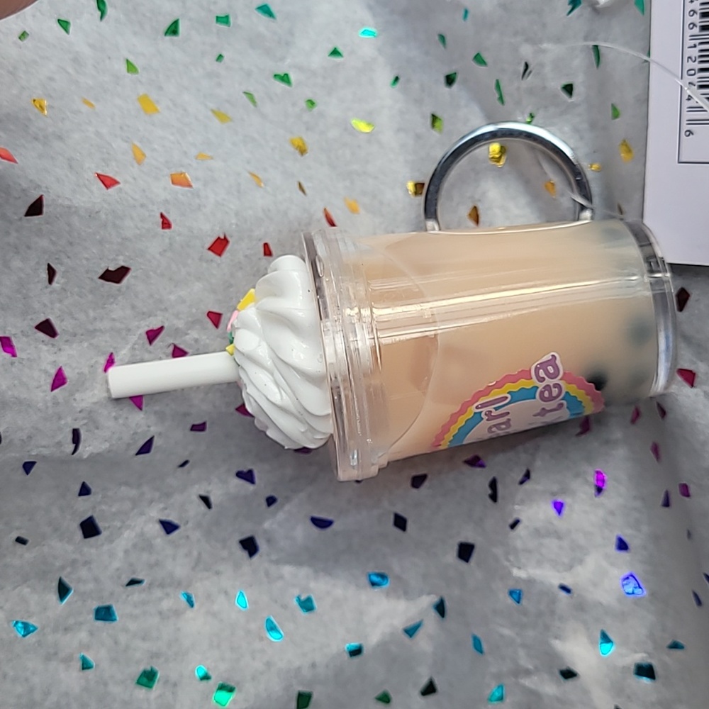 Water bubble tea Keychain Charm Water Drink Keychain Charm Water Drink Keychain - Picture 7 of 12